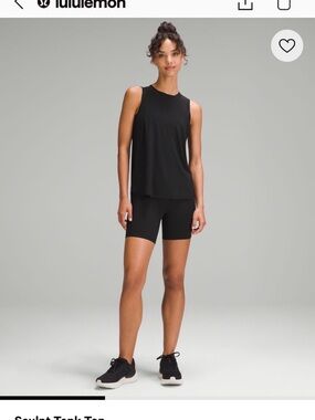 lululemon sculpt tank